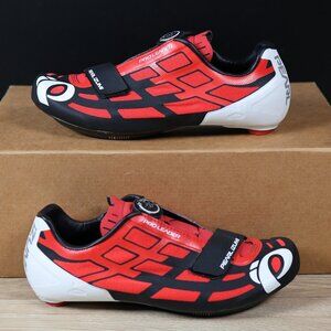 Pearl Izumi Pro Leader II Road Cycling Shoes EU 38 Red Black‎ Carbon BOA 3 Bolt